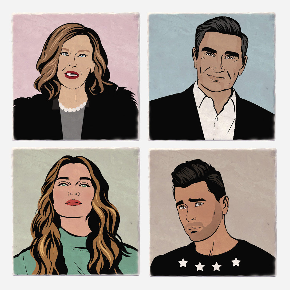 Schitt’s Creek Coasters